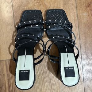 Dolce Vita Black Strappy Heels